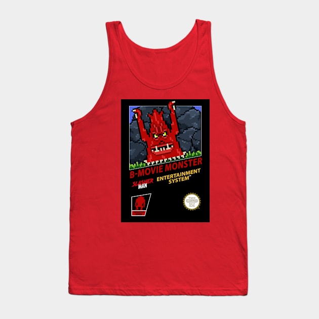 B-Movie Monster Retro 8Bit Horror Game T-Shirt #2 T-Shirt Tank Top by WithoutYourHead